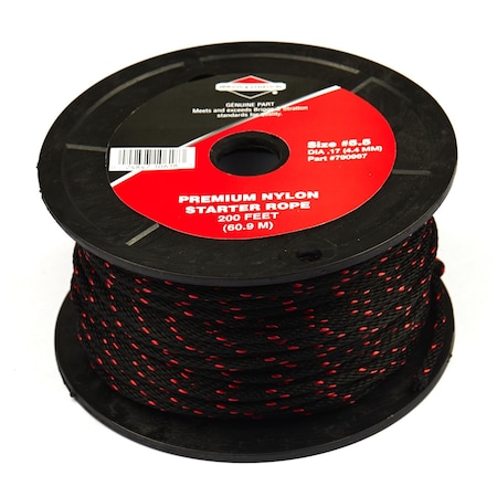 Briggs & Stratton #5-1/2 Starter Rope, 200 Ft 790967
